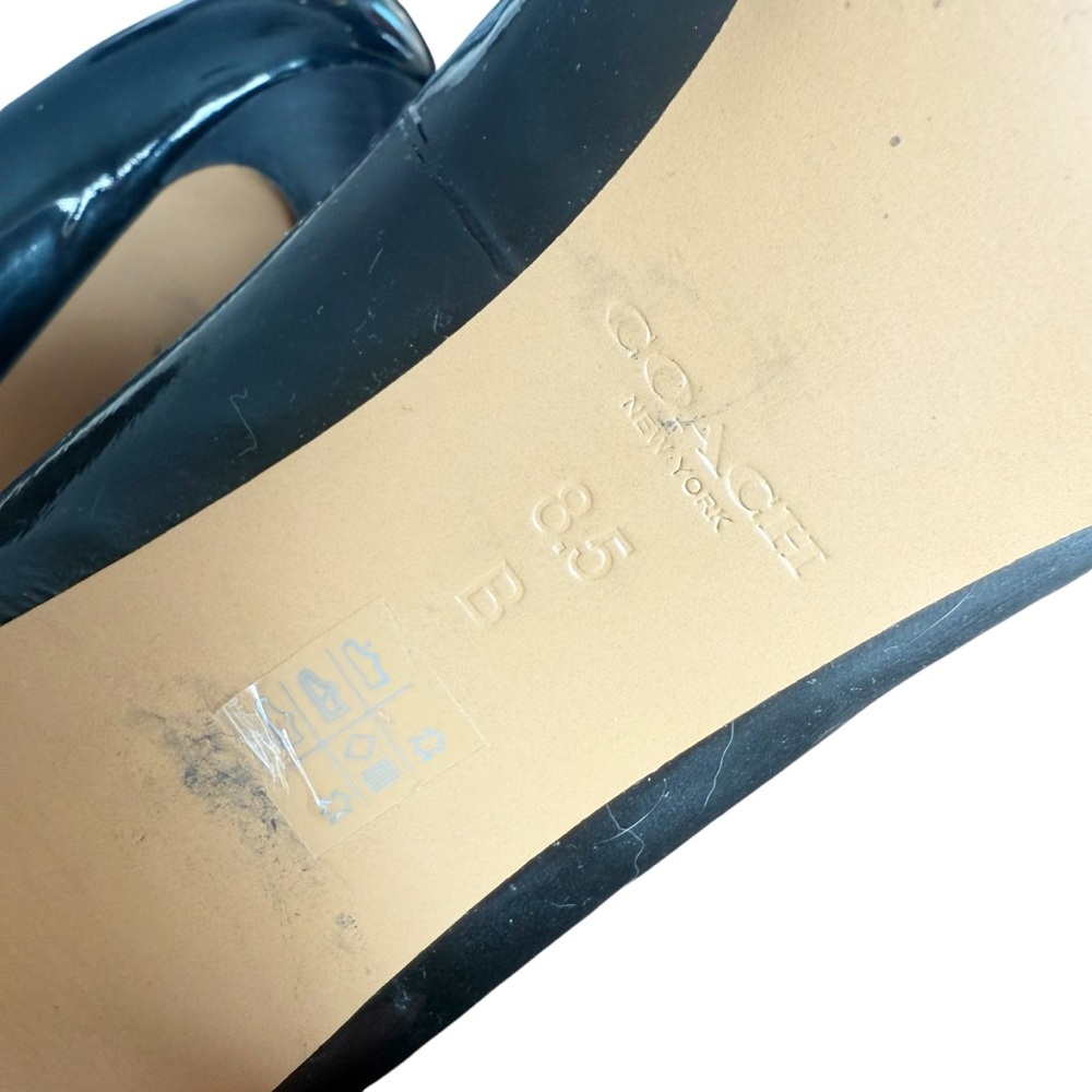 Coach Giovanna Patent‎ Leather Pumps size 8.5 - Picture 11 of 12